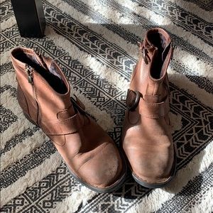 Brown Born Low Cut Boots